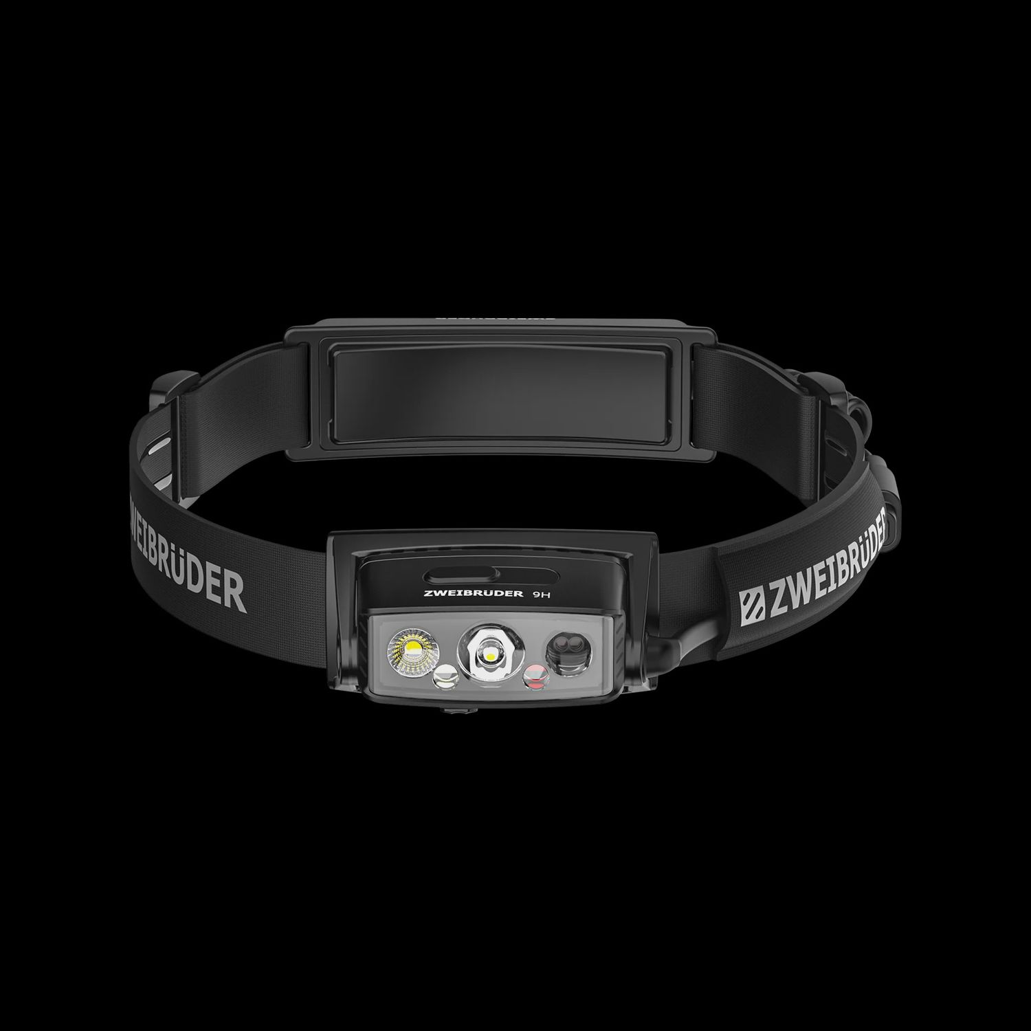 Zweibrüder ZB9H 2000 Lumen Auto Focus Rechargeable LED Head Torch