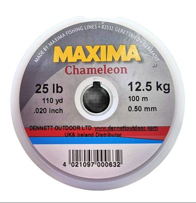 Maxima Chameleon Monofilament Fishing Line 100m 25lb