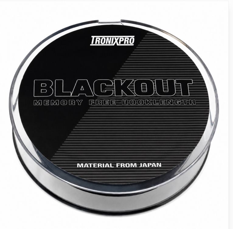Blackout Rig and Leader Line 37lb 200m Black