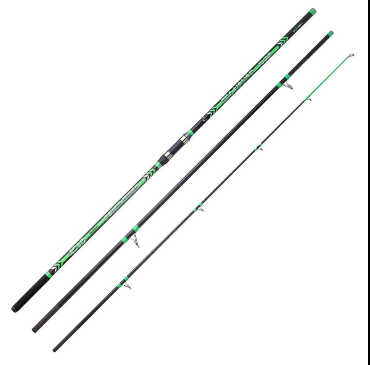 Sunset Sea Honour Surf Power 4.2m 100 to 250g and Swelly Surf SW 9005 FD Combo