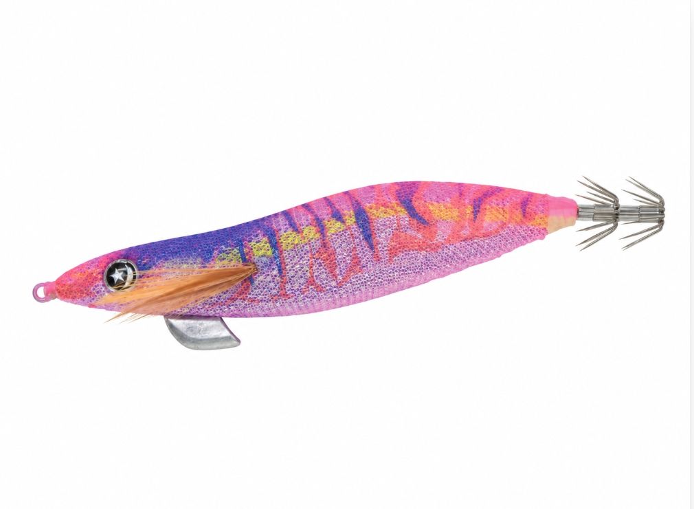Tsuriken Egista BTB 3.5 Squid Jig Normal 24g, Colour: Keimura Pink 4989801810109
