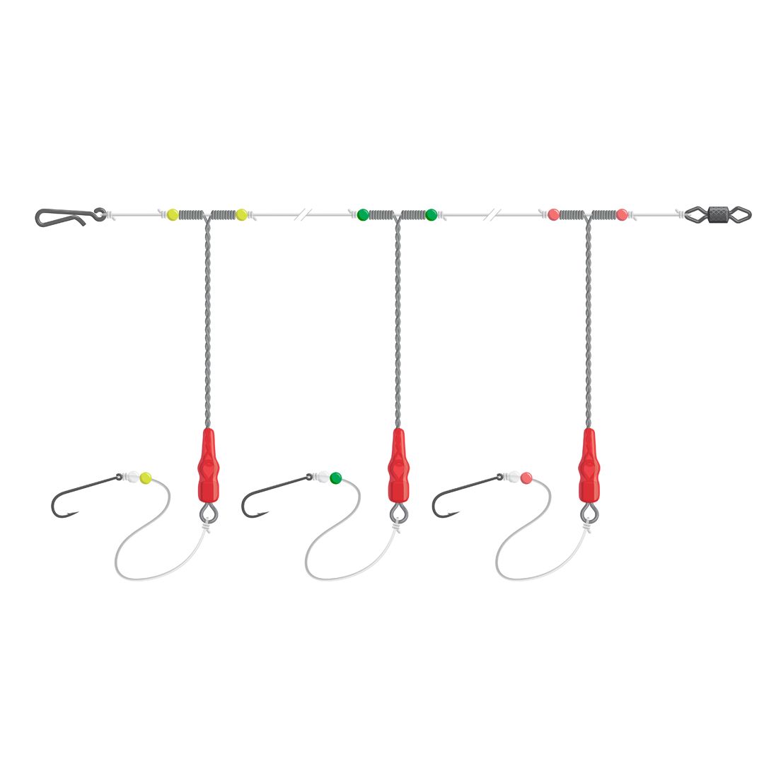 Twisted Boom Rig | Size 4 | 20cm
