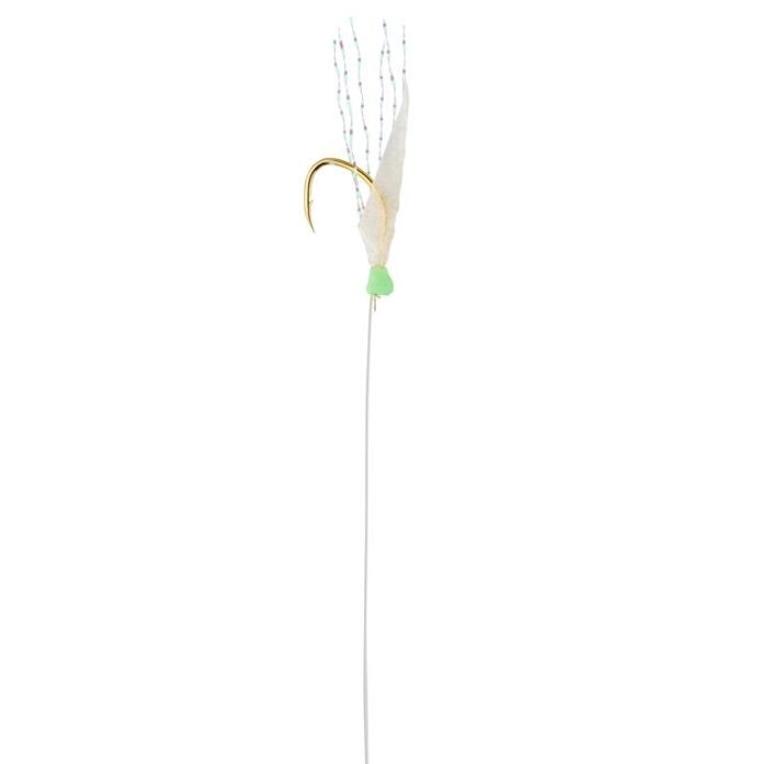 SRT Sabiki Fish Skin Rig with Glow Heads, Size: no 16