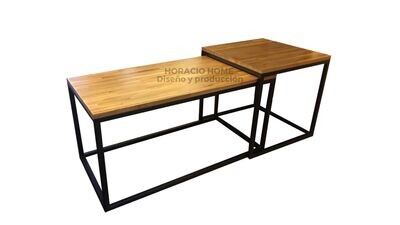Mesa ratona nido doble