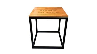 Mesa auxiliar cubo