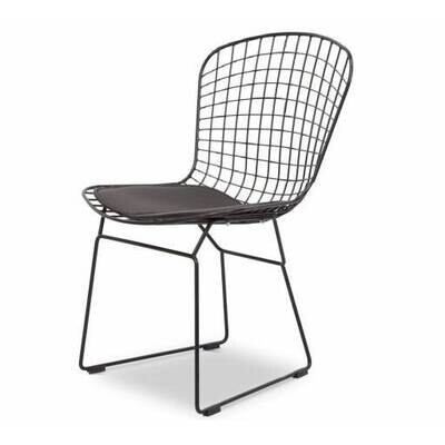 Silla Bertoia Negra