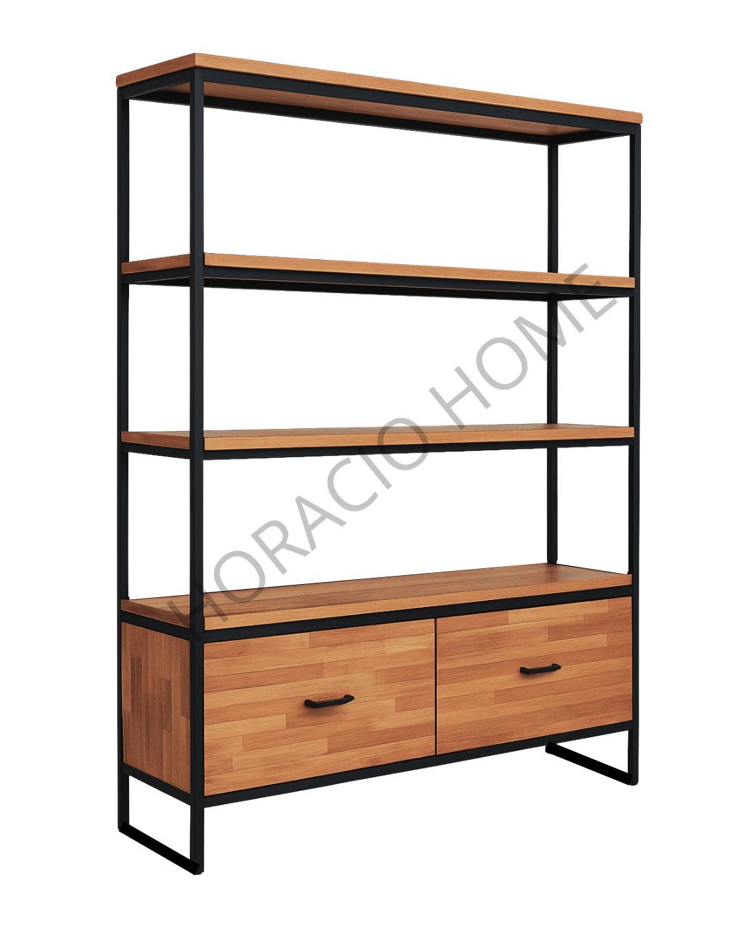 Estantería con cajones