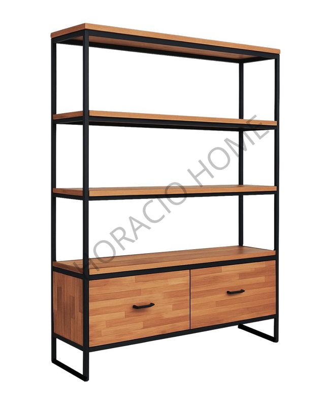 Estantería con cajones