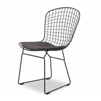 Silla Bertoia Negra