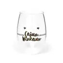 Cajun Wineaux- wine glass