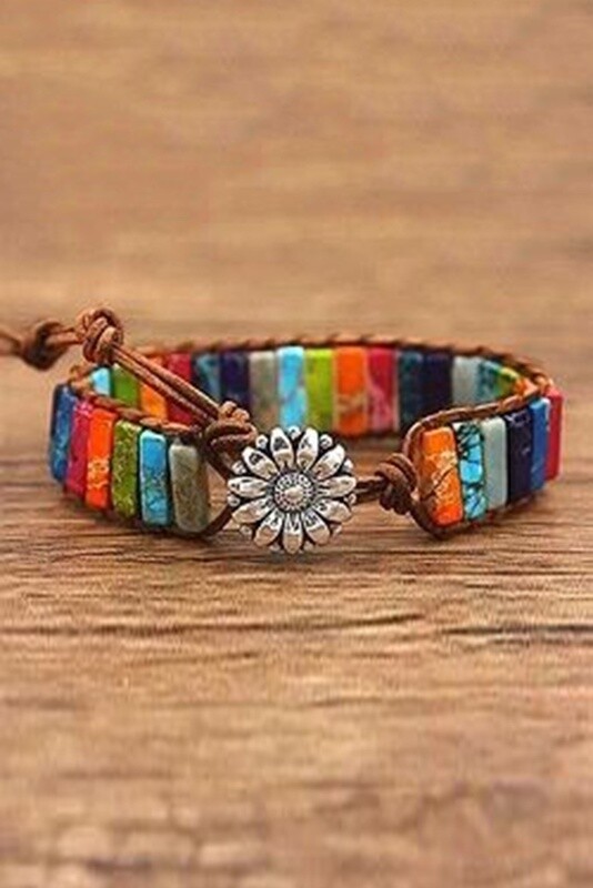 Mulitcolor stone beaded Bracelet