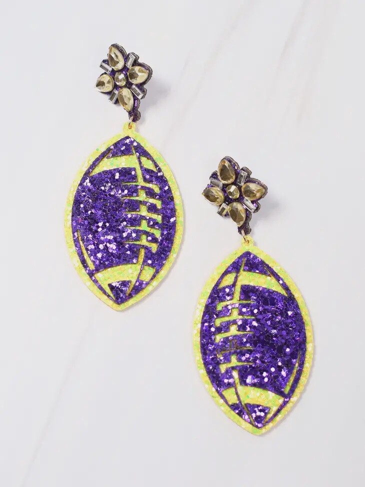 Football Earrings
