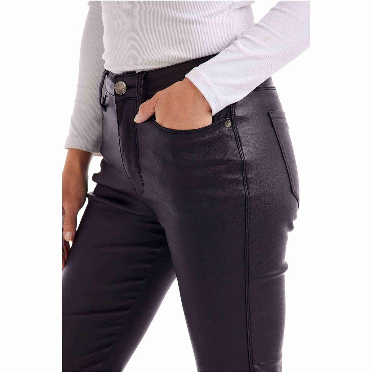 Krisa Coated Denim