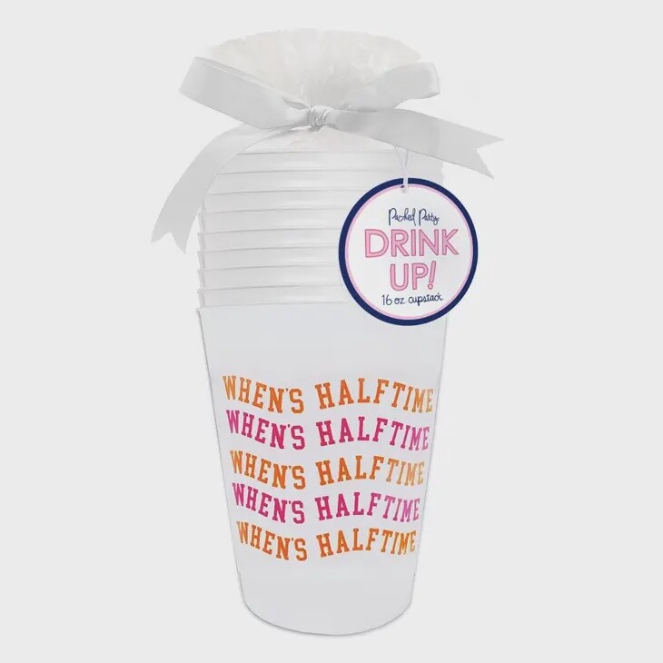 When&#39;s Halftime Cups