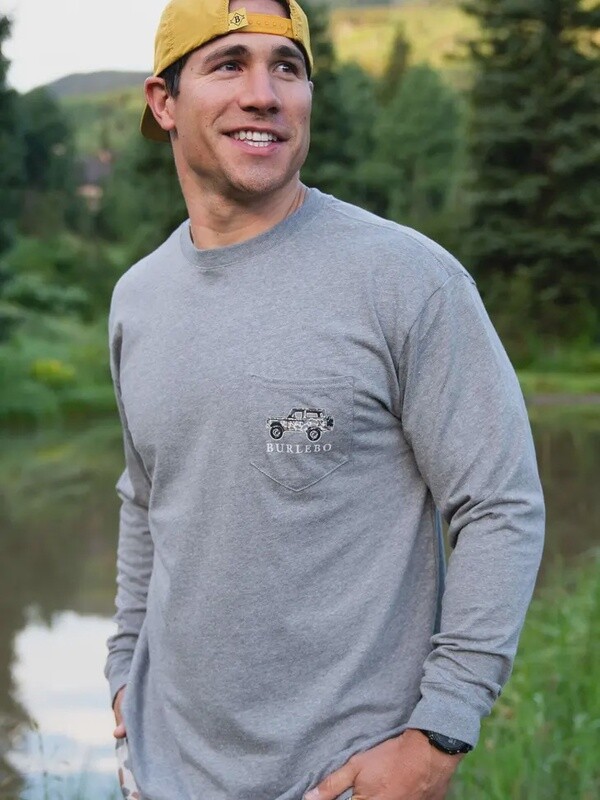 Camo Bronco Long Sleeve Tee