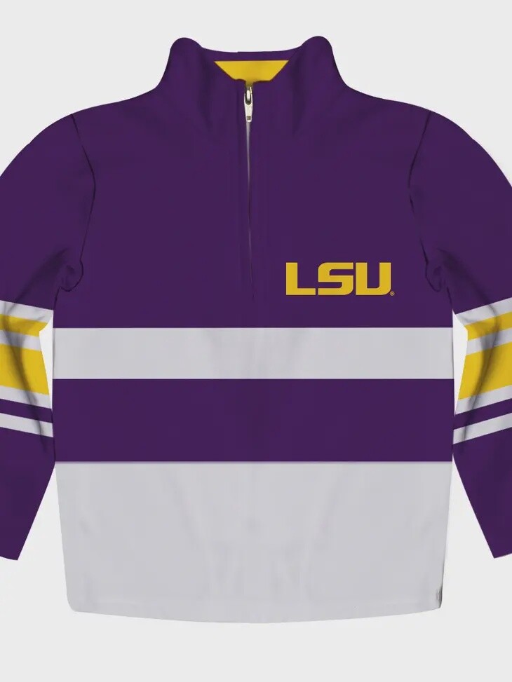 LSU Quarter Zip Sweatshirt