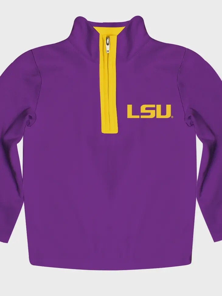 LSU Fleece Top
