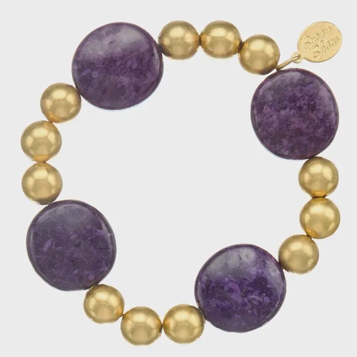Purple Stone Bracelet
