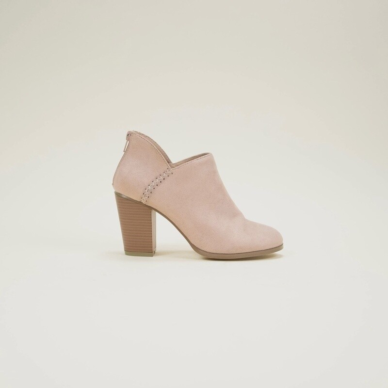 Blush Ankle Bootie