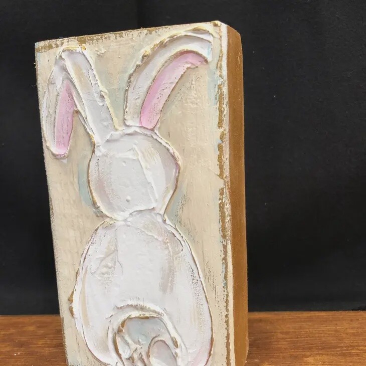 Bunny Wood Block