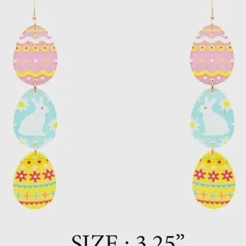 Easter Egg Earrings