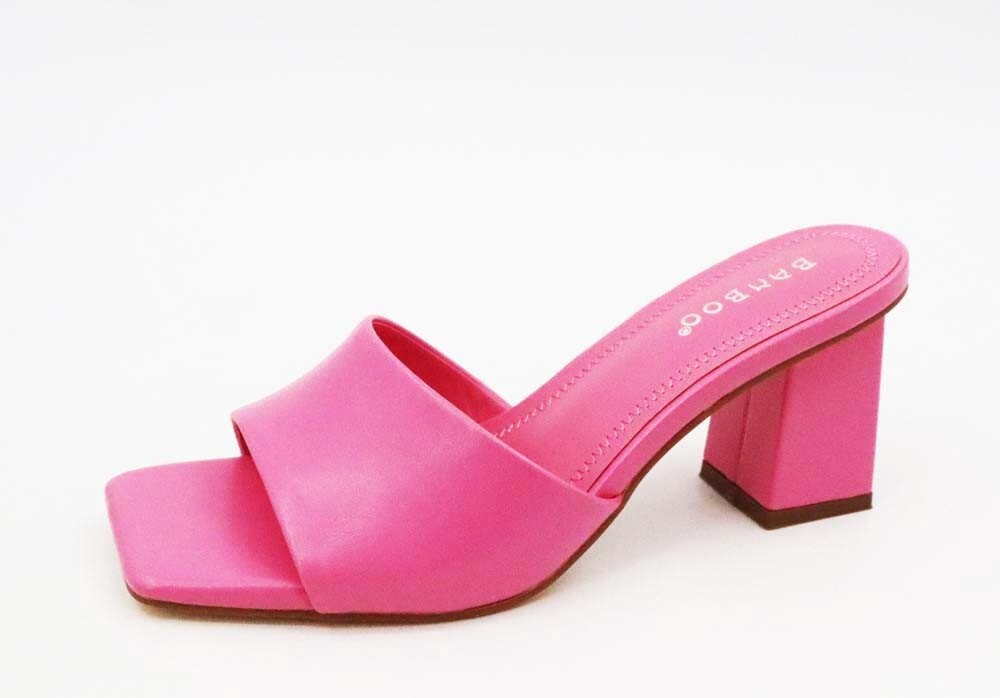 Slip On Heel, color: Pink, Size: 5.5