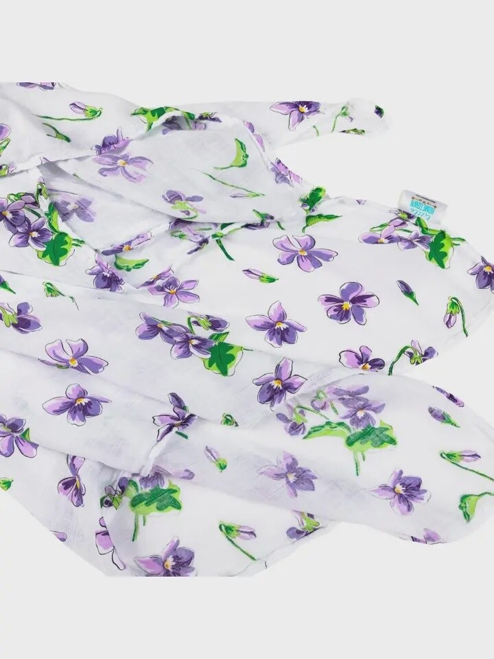 Violet Swaddle Blanket