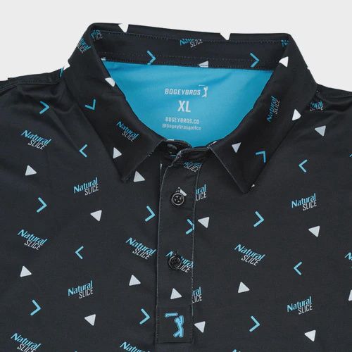 Bogey Bros Polos, Saying: Natural Slice, Size: S