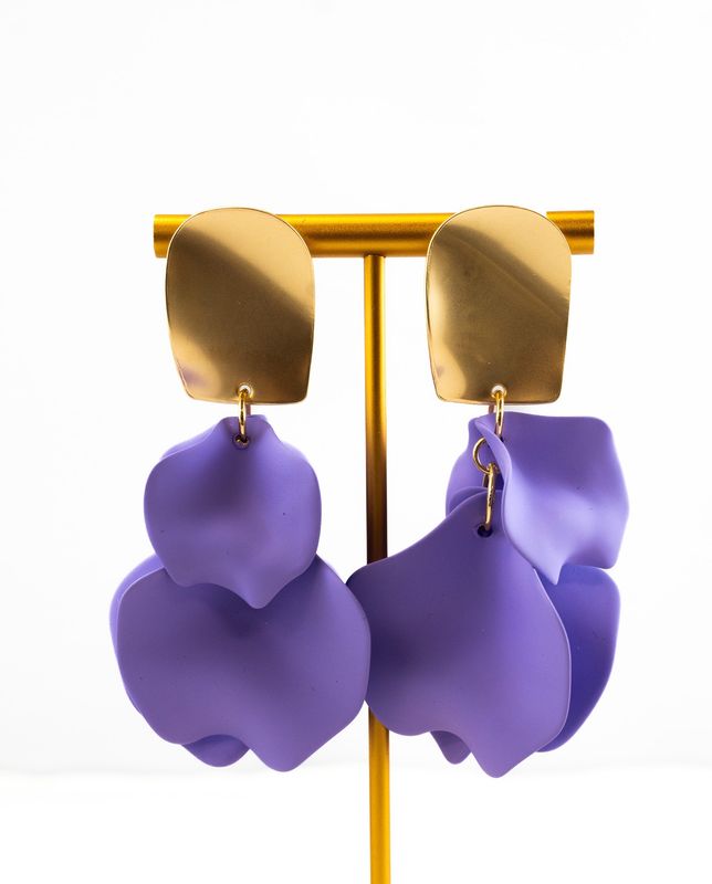 Lg Petal Earrings