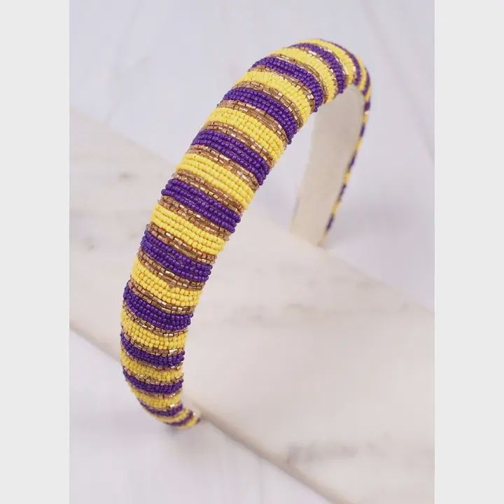 Gameday Beaded Headband
