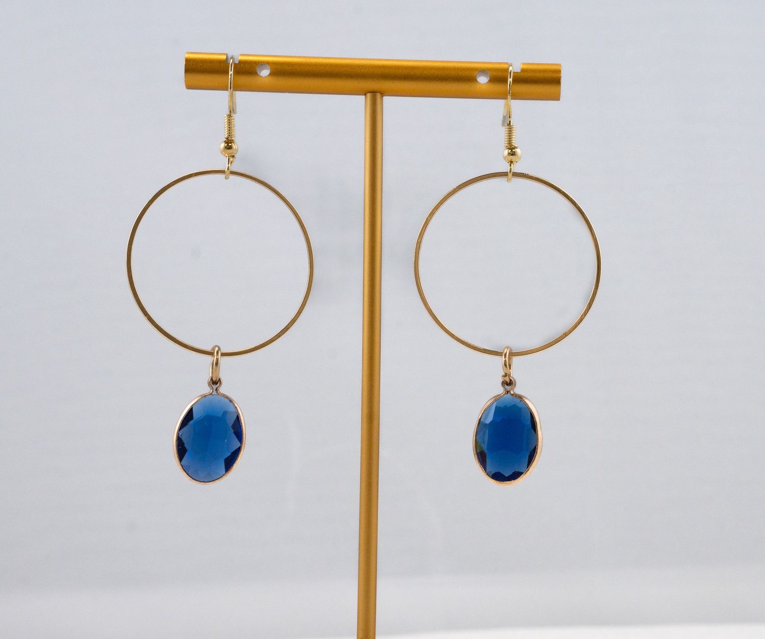 Ophelia Earring Collection, color: Dark Blue