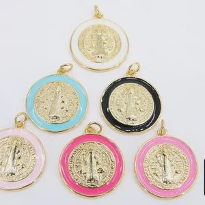 Jesus Medal Charm Necklace