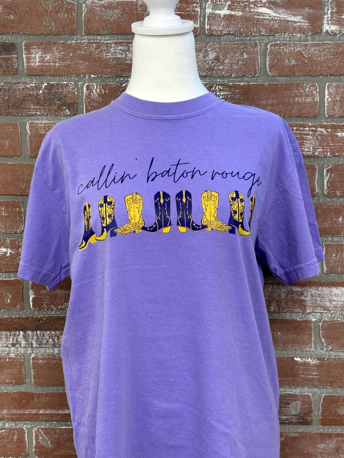 Tiger Tees, Size: S, Style: Calling BR, color: Lavendar
