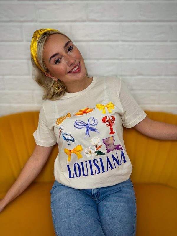 Louisiana Bow Tee