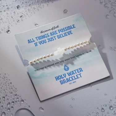 Holy Water Bracelets, color: Pearl