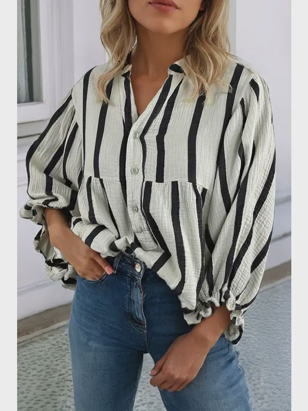 Stripe Loose Shirt