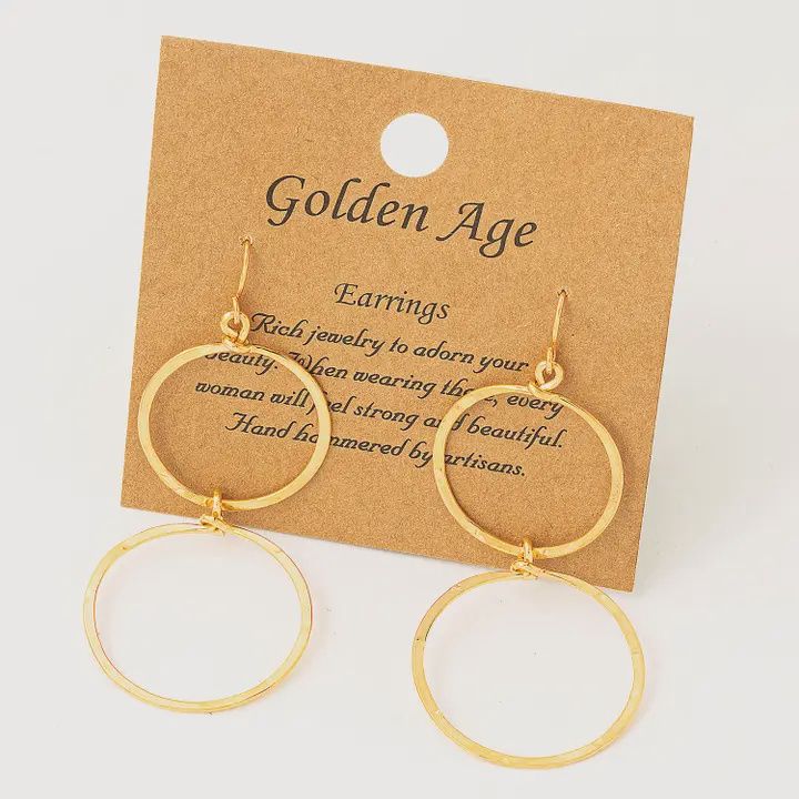 Double Circle Dangles