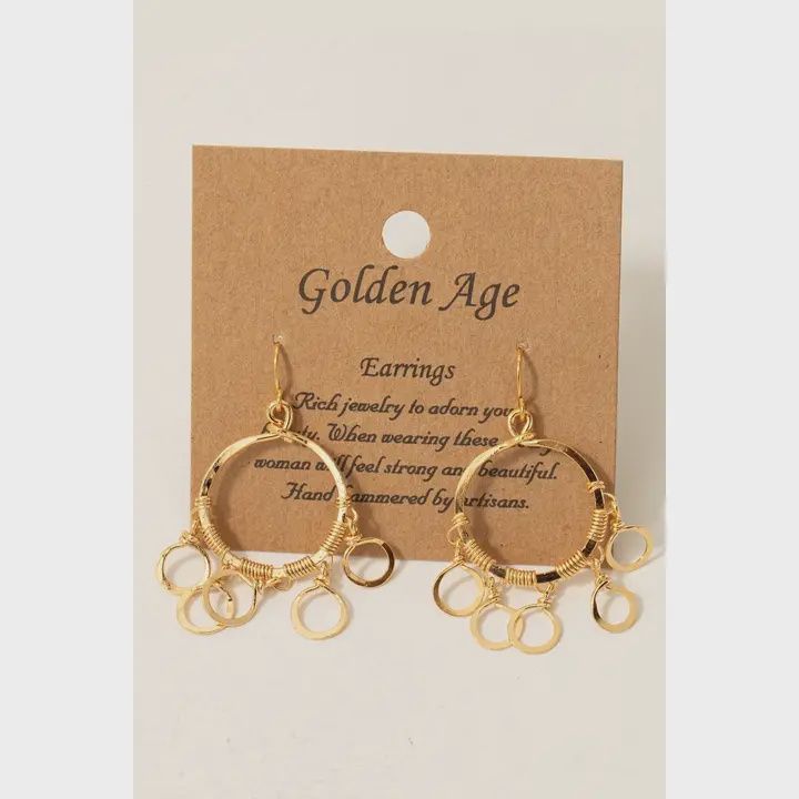 Mini Circle Charm Dangles