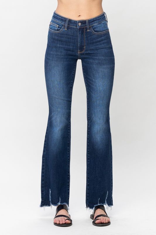 Mid-Rise Non-Distressed Hem Bootcut