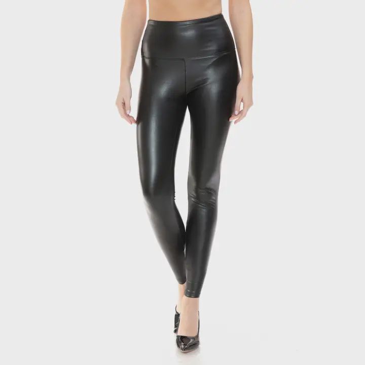 Lined Faux Leather Leggings