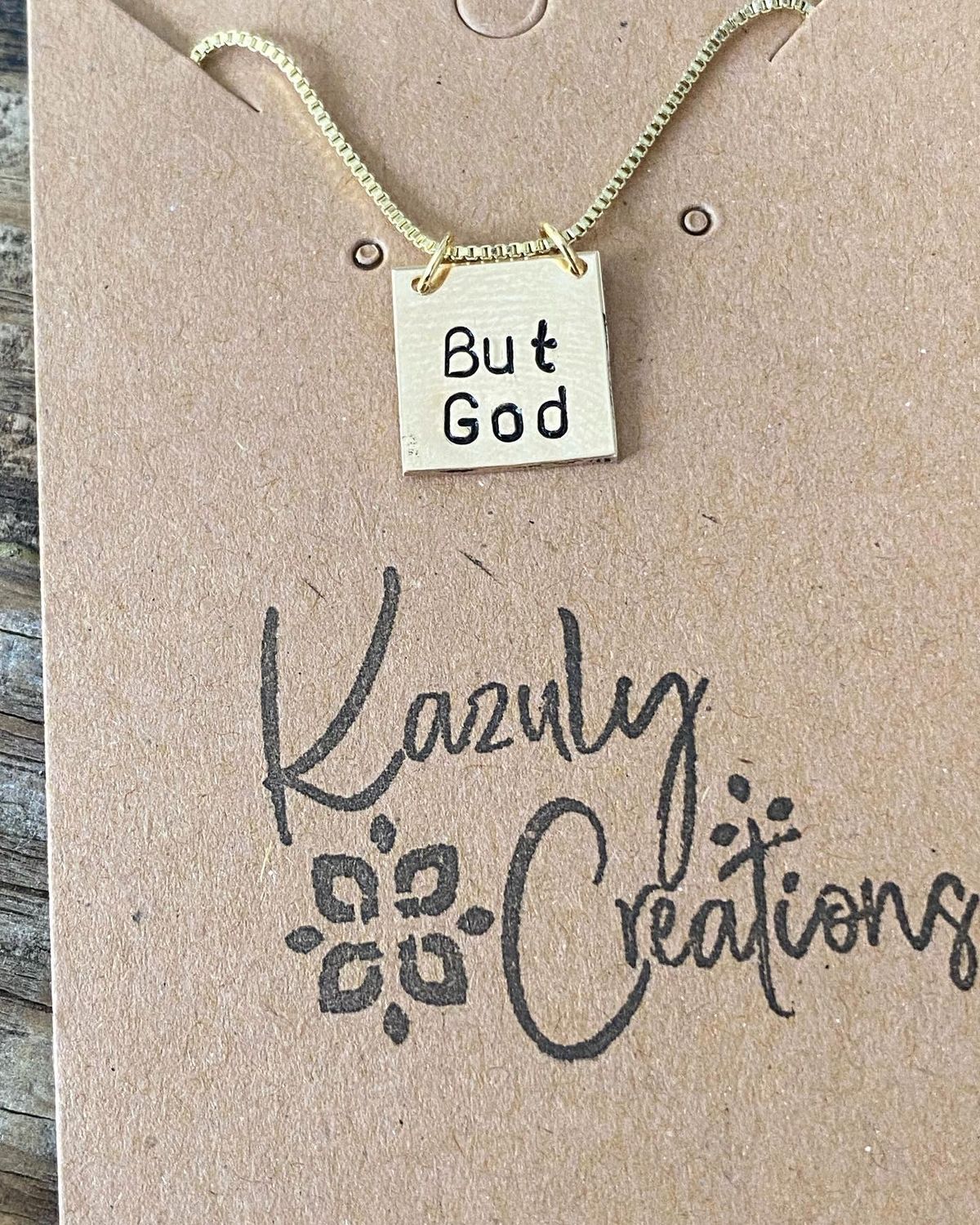 &quot;But God&quot; Necklace