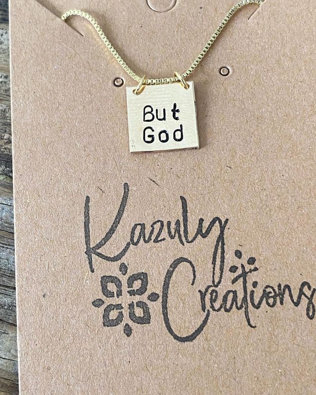 &quot;But God&quot; Necklace