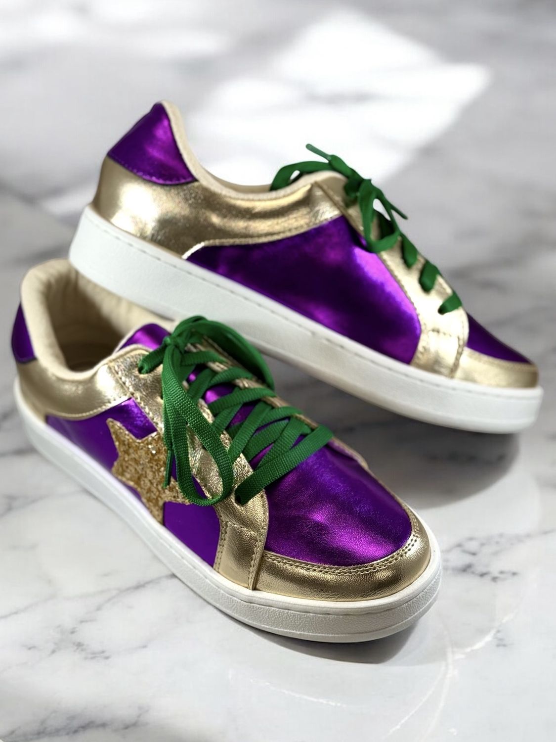 Mia Purple Sneakers