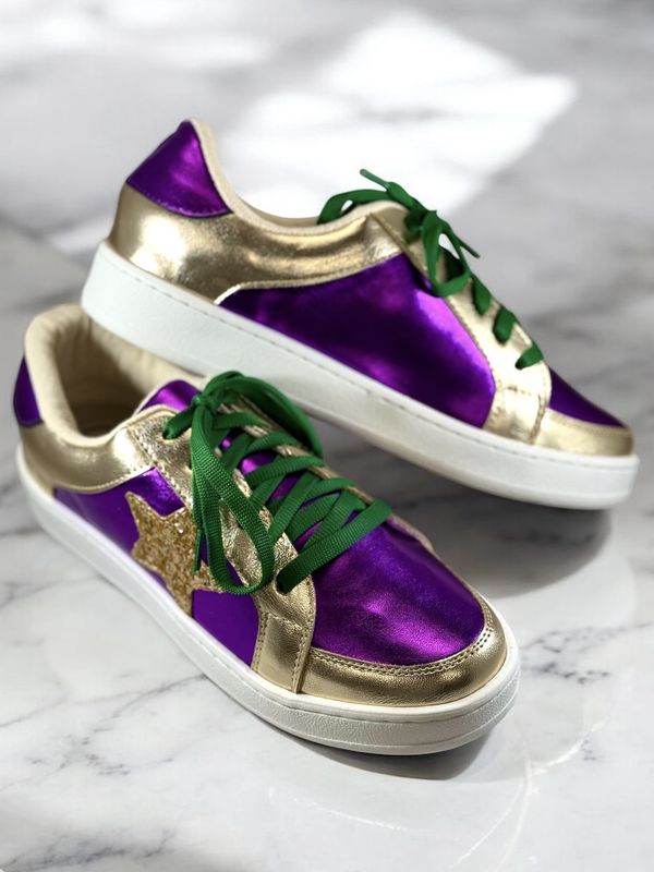 Mia Purple Sneakers