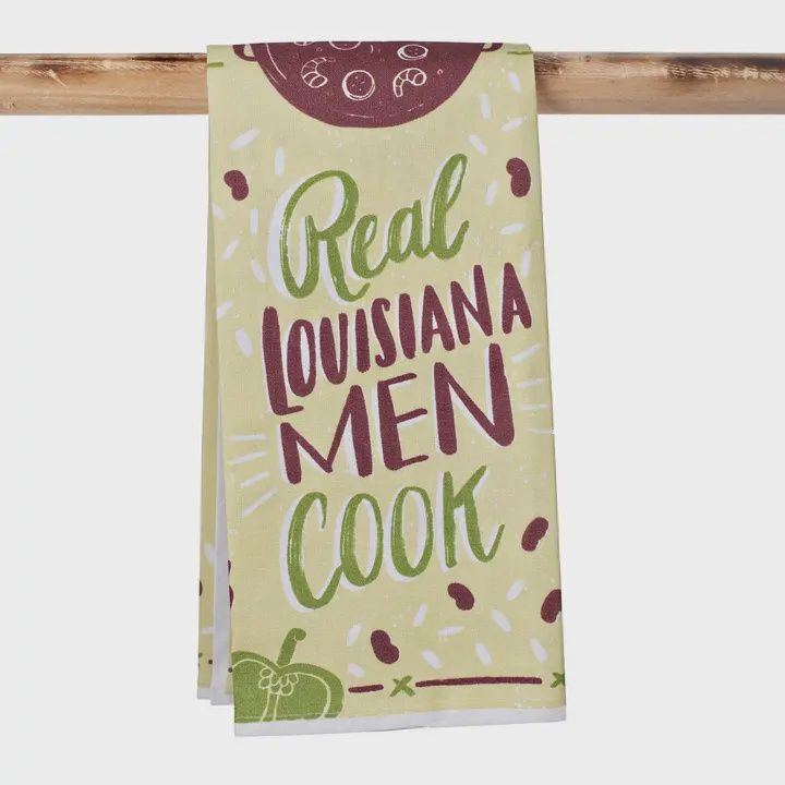 Real LA Men Cook Kitchen Towel