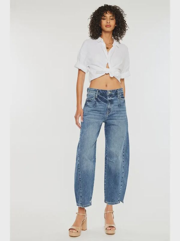 Low Slung Horseshoe Fit Jeans