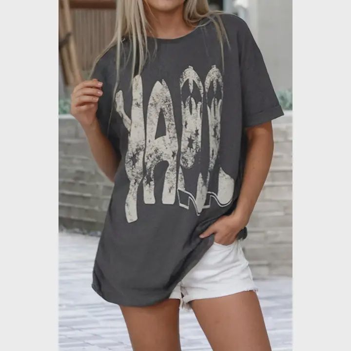 Vintage &quot;Yall&quot; Cowboy Graphic Tee