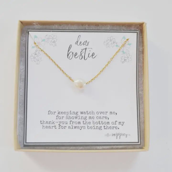 Bestie Pearl Necklace