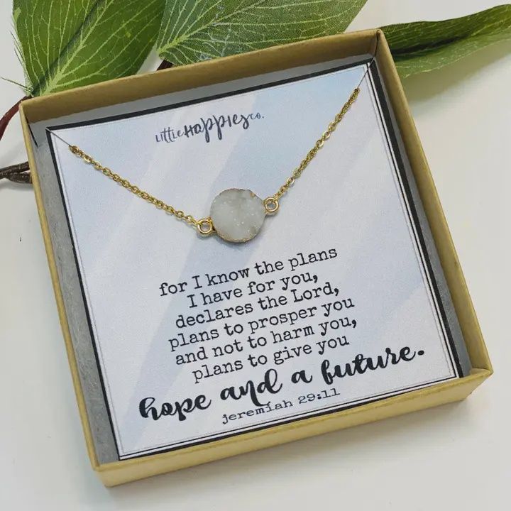 Jeremiah 29 11 Necklace