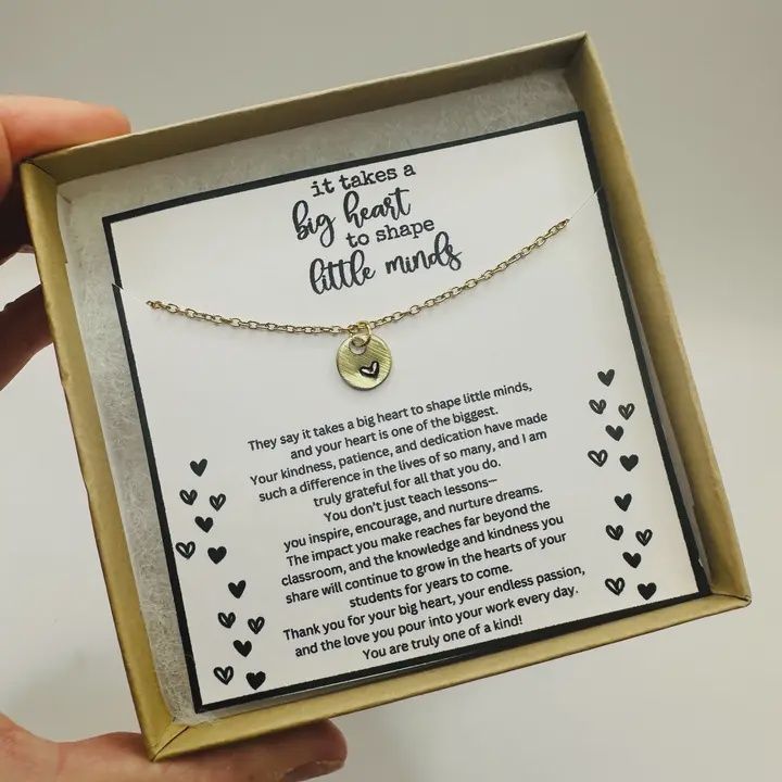 Teacher Appreciation Necklace